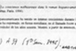 La conscience malheureuse dans le roman hispano-américain contemporain  [artículo] Eduardo Godoy Gallardo.