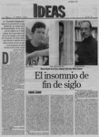 El insomnio de fin de siglo (entrevista)