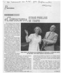 "Claroscuro", otras parejas de trapo