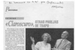 "Claroscuro", otras parejas de trapo