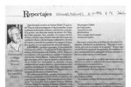 Dos libros de Oreste Plath  [artículo] Hugo Montes Brunet.