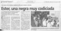 Ester, una negra muy codiciada  [artículo].