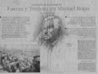 Fuerza y ternura en Manuel Rojas  [artículo] Hugo Montes Brunet.