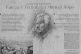 Fuerza y ternura en Manuel Rojas  [artículo] Hugo Montes Brunet.