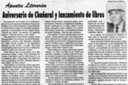 Aniversario de Chañaral y lanzamiento de libros