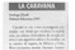 La caravana  [artículo] L. M.