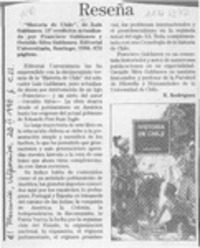 Reseña  [artículo] E. Rodríguez.