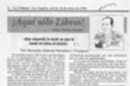 "Hoy recuerdo la tarde en que le vendí mi alma al diablo"  [artículo] Jorge Abasolo Aravena.