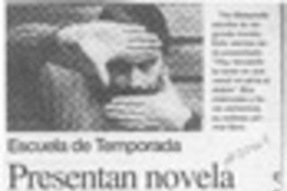 Presentan novela de Tito Matamala  [artículo].