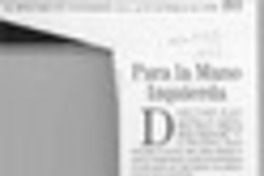 Para la mano izquierda