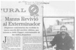 Manns revivió al exterminador