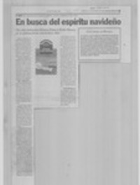 En busca del espíritu navideño