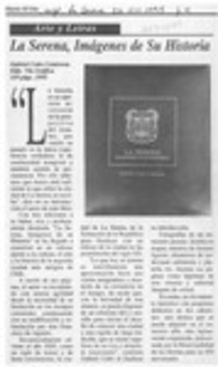La Serena, imágenes de su historia  [artículo].