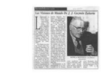 Las Visiones de mundo de J. J. Guzmán Zañartu  [artículo].