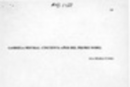 Gabriela Mistral, cincuenta años del Premio Nobel  [artículo] Ana María Cuneo.