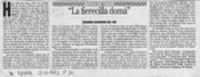 "La fierecilla domá"  [artículo] Eduardo Guerrero del Río.