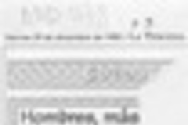 Hombres, más sentimentales y las mujeres más eróticas  [artículo].