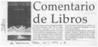 Comentario de libros  [artículo] L. M.