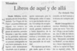 Libros de aquí y de allá