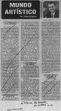 Lanzamiento de libro  [artículo] Cheno Jorquera.