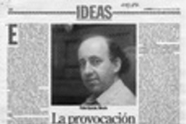 La provocación de la filosofía (entrevista)