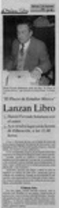 Lanzan libro  [artículo].