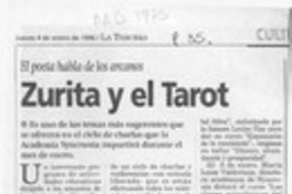 Zurita y el Tarot  [artículo].