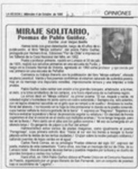 Miraje solitario  [artículo] José Vargas Badilla.