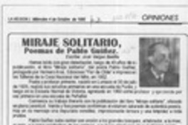 Miraje solitario  [artículo] José Vargas Badilla.