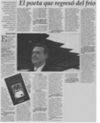 El poeta que regresó del frio