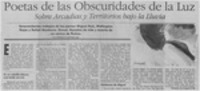 Poetas de las obscuridades de la luz