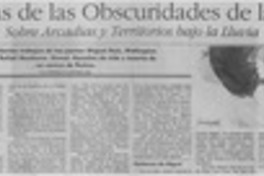 Poetas de las obscuridades de la luz