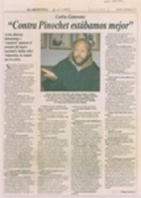 "Contra Pinochet estábamos mejor"