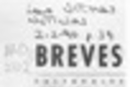 C. Holzapfel en La Serena  [artículo].