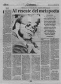 Al rescate del metapoeta