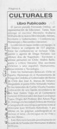 Libro publicado  [artículo].