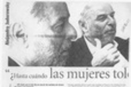 "Hasta cuando las mujeres toleran hacer un rol de idiotas?  [artículo] Verónica Vergara.