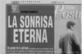 La sonrisa eterna  [artículo] Antonio Martínez.