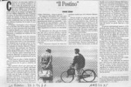 "Il postino"  [artículo] Faride Zerán.