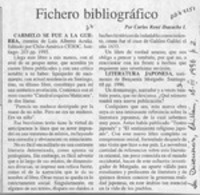 Fichero bibliográfico