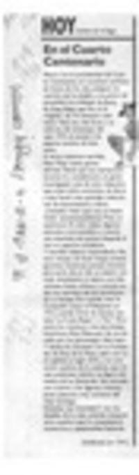 En el cuarto centenario  [artículo] Daniel de la Vega.