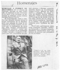 Homenaje a Enrique Gómez Correa  [artículo].