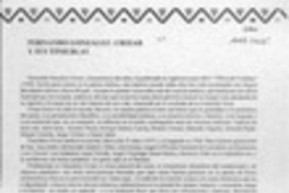 Fernando González-Urízar y sus tinieblas.