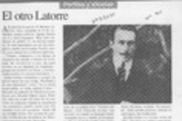 El otro Latorre  [artículo] Rodolfo Garcés Guzmán.