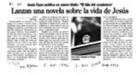 Lanzan una novela sobre la vida de Jesús L. N.