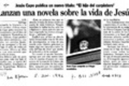Lanzan una novela sobre la vida de Jesús L. N.