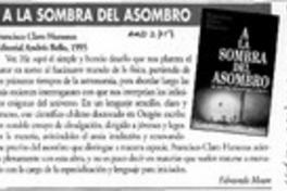 A la sombra del asombro  [artículo] Edmundo Moure.