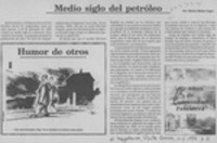 Medio siglo del petróleo  [artículo] Marino Muñoz Lagos.