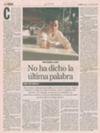 No ha dicho la última palabra