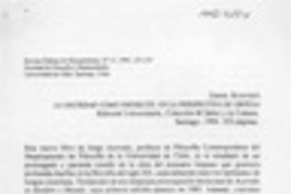 La sociedad como proyecto, en la perspectiva de Ortega  [artículo] Francisco Roco Godoy.